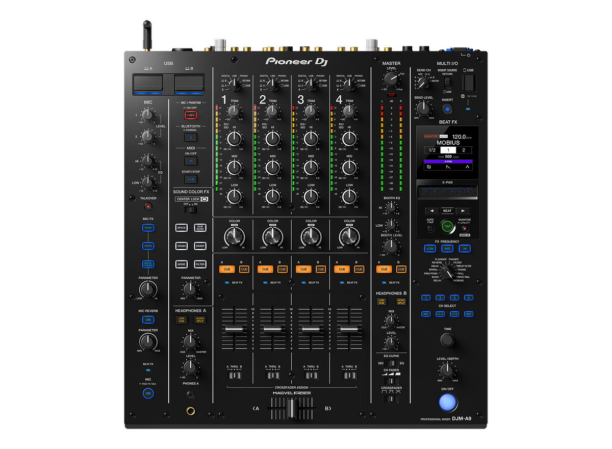 Pioneer DJ / DJM-A9【SCRATCH音ネタ入りUSBメモリーサービス！】【渋谷店】 DJミ...