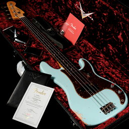 Fender Custom Shop / Limited Edition 63 Precision Bass Heavy Relic Aged Daphne Blue [3.87kg]【S/N CZ567184】【渋谷店】【値下げ】