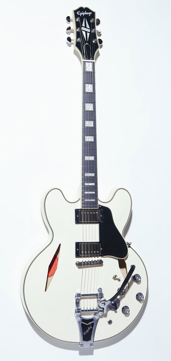 Epiphone / Shinichi Ubukata ES-355 Custom Bigsby ver.02 Classic White [` ^VOlC`[f]