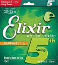 Elixir / 15432 Light B Long TaperWound Electric Bass Nickel Plated Steel 5th with NANOWEB Coating エリクサー 弦【正規品】