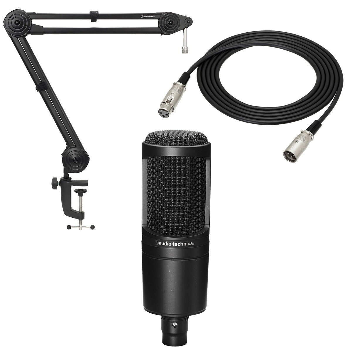 audio-technica オーディオテクニカ AT2020 コンデンサーマイク 【純正オプションセット】【御茶ノ水本店】