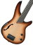 Ibanez / Bass Work Shop Series SRH505F Natural Browned Burst Flat (NNF) ХˡڸοŹ