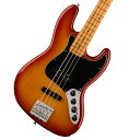 大人気のフェンダープレイヤー・プラスシリーズに待望の新色登場！ Player Plus Noiseless Jazz Bassピックアップを搭載したPlayer Plus Jazz Bassは、フェンダーのベースサウンドの特徴である、卓越した明瞭度と唸るようなトーンを提供します。 アクティブ3バンドEQにより繊細なサウンドデザインができ、アクティブ／パッシブの切り替えが究極のフレキシビイリティを実現します。 サテンフィニッシュのModern “C “シェイプネックは滑らかでスピーディーなプレイに適しています。 質量を高めた堅牢な構造のHiMassブリッジにより豊かなサスティンとレゾナンス、そして完璧なイントネーションが得られます。 フェンダーの伝統的なスタイル、先進的なパフォーマンス、そして魅力的な新しいフィニッシュを備えたPlayer Plus Jazz Bassは、あなたのクリエイティビティを刺激し、ワンランク上のプレイをサポートします。 FEATURES ・Player Plus Noiseless Jazz Bassピックアップ ・アクティブ／パッシブ切り替え可能3バンドアクティブEQ ・4サドル式HiMassブリッジ ・12インチラジアス指板 ・Modern “C”ネックシェイプ ※画像はサンプルです。■付属品：ソフトケース、メーカー保証書 製品仕様 Body Material AlderBody Finish Gloss PolyesterNeck Maple, Modern “C”Neck Finish Satin UrethaneFingerboard Maple, 12” &#40;305 mm&#41;Frets 20, Medium JumboPosition Inlays Black Dot &#40;Maple&#41;, White Pearloid Dot &#40;Pau Ferro&#41;Nut &#40;Material/Width&#41; Synthetic Bone, 1.5” &#40;38.1 mm&#41;Tuning Machines Standard Open-GearScale Length 34” &#40;86.36 cm&#41;Bridge Fender HiMass with Chrome-Plated Zinc SaddlesPickups Player Plus Noiseless Jazz Bass &#40;Bridge&#41;, Player Plus Noiseless Jazz Bass &#40;Middle&#41;Pickup Switching Pan PotControls Master Volume, Pan Pot &#40;Pickup Selector&#41;, Treble Boost/Cut, Midrange Boost/Cut, Bass Boost/Cut, Active/Passive Mini ToggleControl Knobs Vintage-Style Black Plastic Jazz BassHardware Finish Nickel/ChromeStrings Fender USA 7250M Nickel Plated Steel &#40;.045-.105 Gauges&#41;, PN 0737250406Case/Gig Bag Included Deluxe Gig Bag