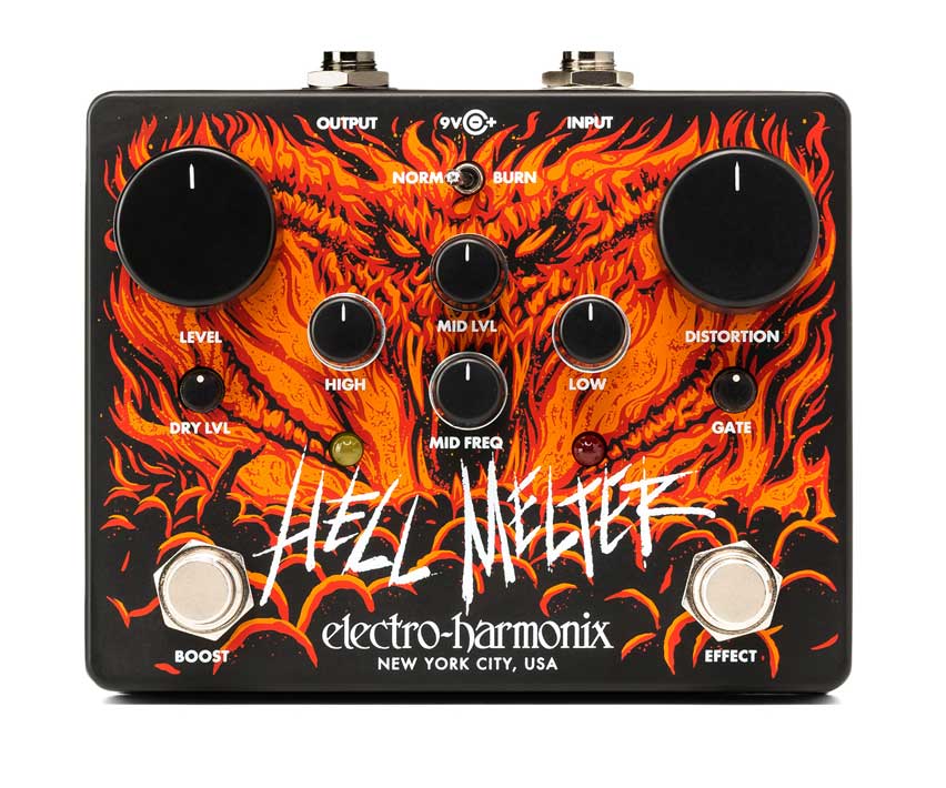 electro-harmonix / Hell Melter Advanced Metal Distortion ディストーション エレクトロハーモニクス【御茶ノ水本店】
