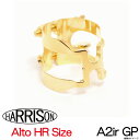 Harrison ハリソン / Alto用 HRサイズ A2ir GP 金メッキ仕上げ irリガチャー 【ウインドパル】