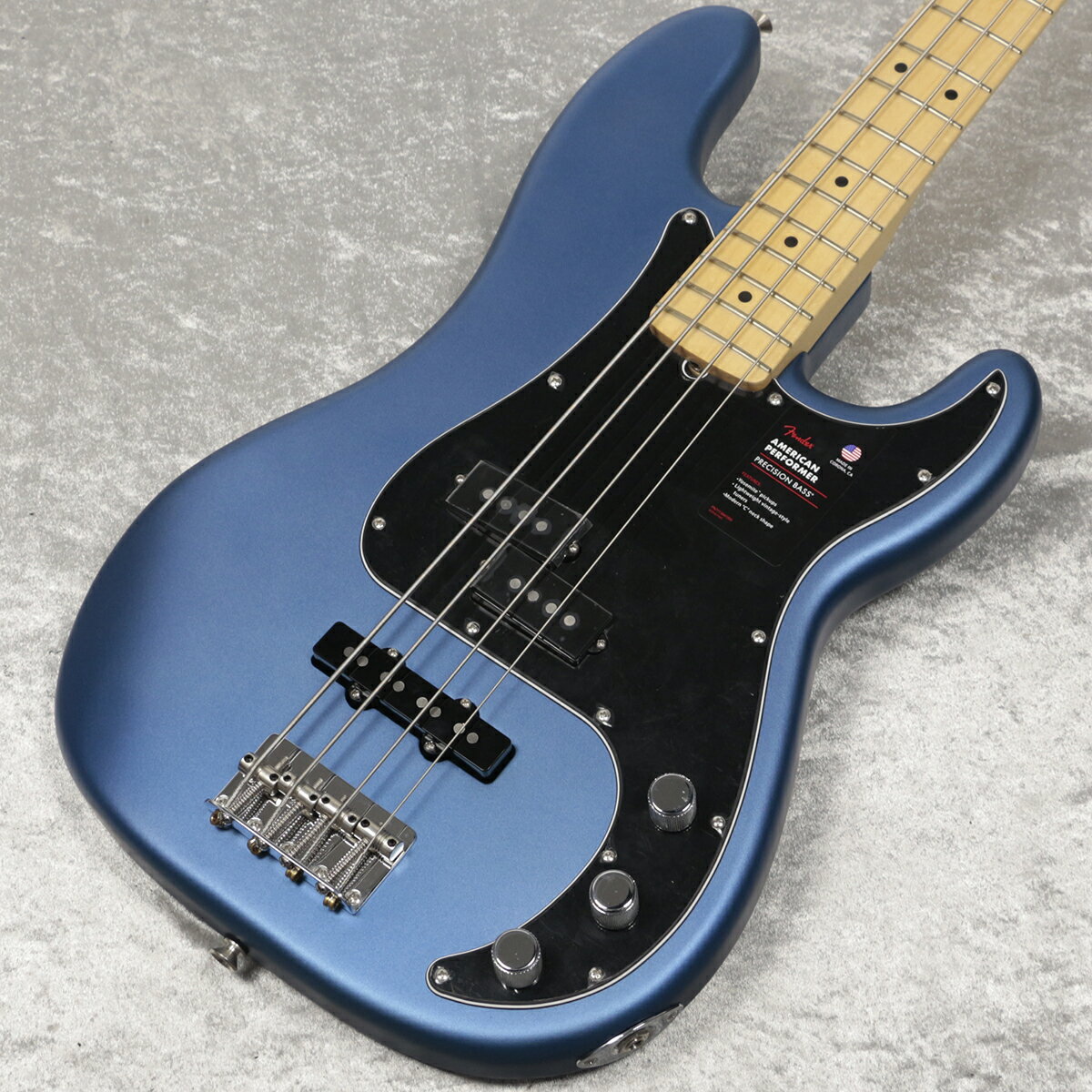 Fender USA / American Performer Precision Bass Maple Satin Lake Placid Blue【新宿店】【YRK】