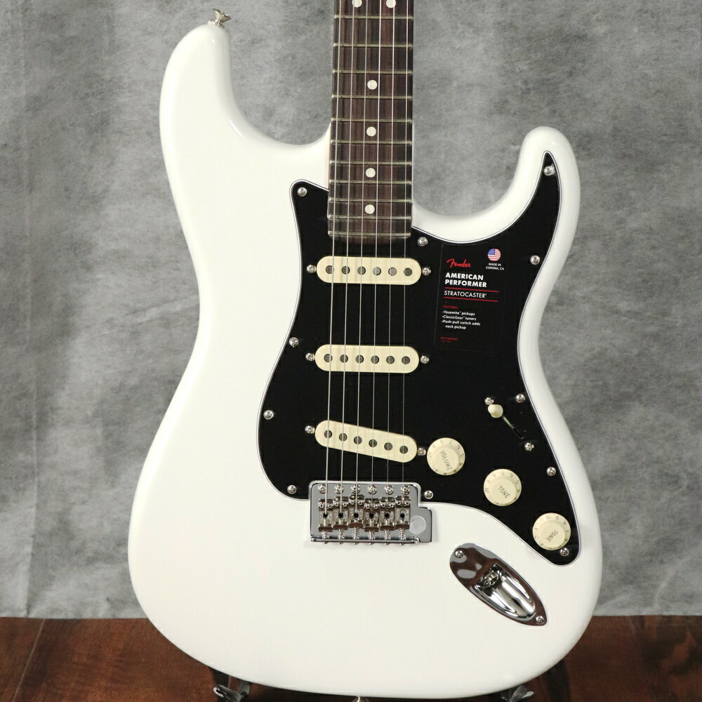 Fender / American Performer Stratocaster Rosewood Fingerboard Arctic White S/N US23000180ۡڥꥢ󥹡롪ۡŹ