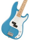 Squier by Fender / Sonic Precision Bass Maple Fingerboard White Pickguard Califo...