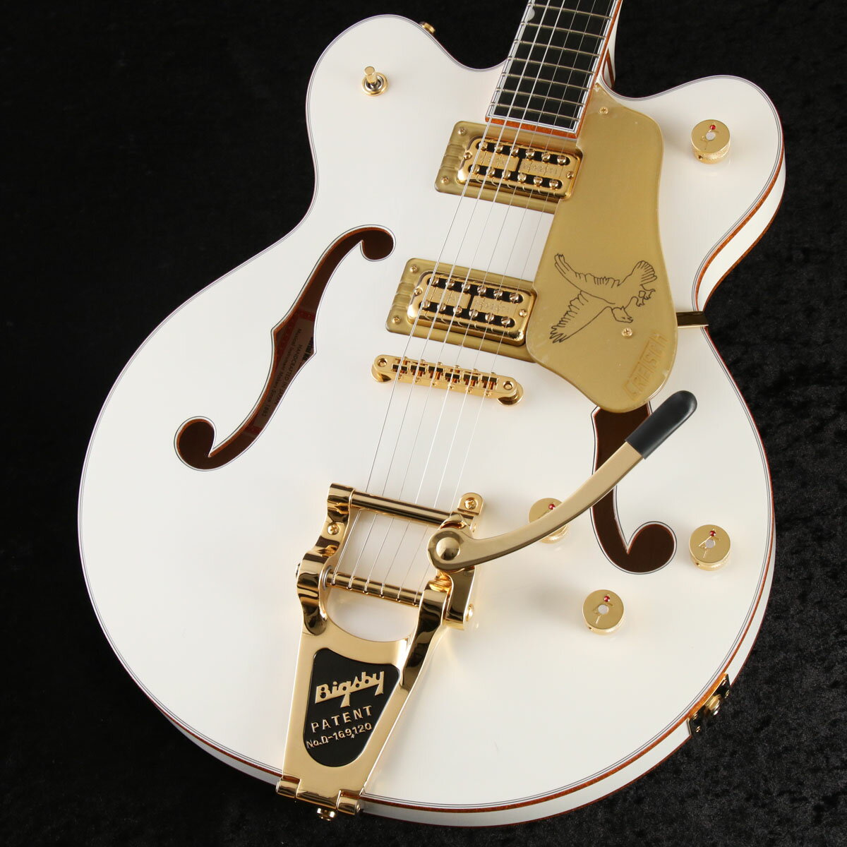 Gretsch / G6636T Players Edition Falcon Center Block Double-Cut with String-Thru Bigsby Filter’Tron Pickups White【S/N JT23052099】【御茶ノ水本店】