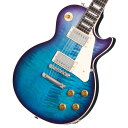 Gibson USAからCustom Color Seriesがリリース！ 人気モデルのLes Paul Standard 50s／60sをベースとして、1960年代の歴史的なギブソン・カスタムカラーや近年人気の限定カラーで仕上げた新モデルがリリース！ この数年Gibson USAが取り組んできた塗装技術の向上により、様々なカラーを採用することが叶いました。 USA製品開発チームにより、1960年代のギブソンのカスタムカラーにインスパイアされて、ギブソンの意匠となるそれらの歴史的なカラーだけでなく、近年人気のカラーや新しいアイデアを追加した現代的なカラーも採用。 多くのバリエーションから、貴方にぴったりのギブソン・ギターをお選びいただけます。 メイプルトップにウエイトリリーフを廃したマホガニーボディ、50年代の丸みを帯びたネックを採用した往年のレスポールスタンダードを求めるプレイヤーに最適な一本です。 ピックアップには定評のあるBurstbucker 1(Neck)/Burstbucker 2(Bridge)を搭載し、左手の細かなニュアンスやピッキングの強弱、繊細なボリュームコントロールといった演奏表現を余さず出力します。 近年のギブソンに見られる基盤でなく、ハンドワイヤードの電装にはオレンジドロップキャパシターを搭載！ キーストーンペグ、ワイヤーなしのABRブリッジにアルミニウム製ブリッジ・テイルピースなど、ヴィンテージを意識した拘りが満載です。※画像はサンプルです。杢目は1本1本異なります。仕様は予告なく変更される場合がございますので予めご了承くださいませ。 ■付属品：ハードケース、Gibsonユーザー登録カード ※ご購入後、同梱されるユーザー登録カードに必要事項をご記入の上、15日以内にギブソン・ジャパンへご郵送ください。ユーザー登録したご本人様に限り、メーカー規定の故障に対して無期限での保証が提供されます。 製品仕様 Body Top AA MapleBody Material MahoganyWeight Relief NoneFinish Gloss Nitrocellulose LacquerNeck Material MahoganyNeck Profile Vintage 50sNut Width 1.69" / 43.05mmFingerboard Material RosewoodScale Length 24.75"Number Of Frets 22Nut Material Graph TechInlays Acrylic TrapezoidsHardware Finish NickelBridge ABR-1 Tune-O-MaticTailpiece Aluminum Stop BarTuners Vintage Deluxe with Keystone ButtonsControl Knobs Amber Top Hats w/ PointersNeck Pickup Burstbucker 1Bridge Pickup Burstbucker 2Controls 2 Volumes, 2 Tones and Toggle Switch &#40;Hand-wired with Orange Drop Capacitors&#41;