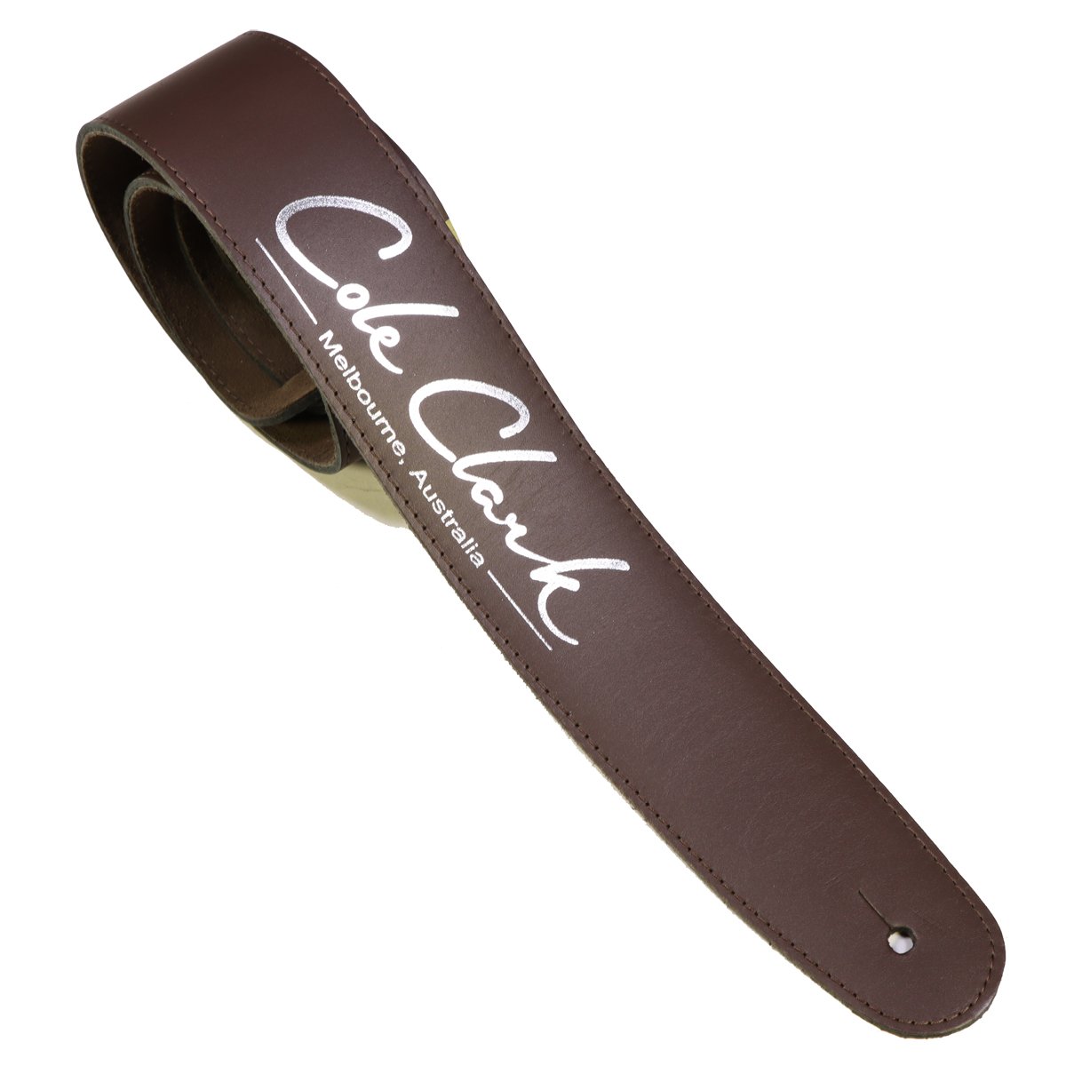 Cole Clark / Leather Strap - Saddle Brown With Silver Logo オーストラリア製 コールクラーク ストラップ 本皮 【横浜店】