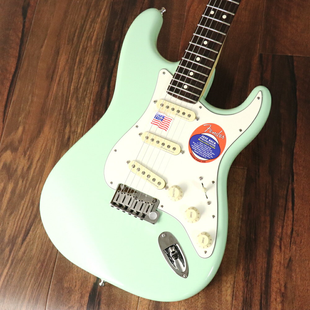 Fender / Jeff Beck Stratocaster Rosewood Fingerboard Surf Green yS/N US23021143zyYRKzy~cXz