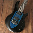 ”John Petrucci”シグネイチャーモデル”Majesty”の7弦仕様モデル！ John Petrucciが抱くパフォーマンス、プレイアビリティに対する揺るぎない追求と、レースにインスパイアされたデザインを結実したのがMajestyです。スルーネック・ボディ、ローからハイまであらゆるポジションでの高いプレイアビリティ、使いやすさを重視したインライン・レイアウトのコントロール・ノブ、ピックアップ切り替えのタイムラグを一掃する最新のデジタル・ピックアップ・スイッチングを採用しています。 最新テクノロジー、多彩なパフォーマンス性能、スリークでモダンなフィール。John Petrucciシグネチャー・モデルとしてあるべき姿を具現化したのが、Majestyです。 ボディ・ネックにはアフリカンマホガニーウィング・メイプルをラミネートしたホンジュラスマホガニースルーネックととても贅沢な組み合わせ。指板はシックなルックスのエボニーを採用、サウンドの太さ、ヌケ、レスポンスすべてにおいて最高クラスのパフォーマンスを発揮します。フレットはステンレス製のものを使用、耐久性と音の立ち上がりに優れ、プレイをサポート。 ピックアップにはトーンウッドのキャラクターやJohn Petrucciの最新トーンを最大限に引き出すニューモデル、John Petrucci DiMazio Dreamcatcher & Rainmakerピックアップを搭載しています。またJPモデルの特徴の一つであるピエゾ搭載のオリジナルフローティングブリッジやゲインブースター等も健在です。 とにかくバランスがよく弾きやすい！同系統のギターと比べ圧倒的に軽く、コンパクトなヘッドと深めにセットされたネックのおかげでステージでの取り回し抜群！プレイにもパフォーマンスにも妥協したく無いギタリストにまずおすすめしたい一本です！！ 主な仕様 Body Wood African mahogany with maple top and mahogany through neck Bridge Custom John Petrucci Music ManR floating tremolo of chrome plated, hardened steel with solid steel saddles Frets 24 - Medium Jumbo profile, Stainless Steel Neck Wood Honduran Mahogany Fingerboard Ebony Controls Custom Music ManR active preamp; push/push volume for gain boost, 500kohm push/push passive tone for custom 2 pickup configurations - .022μF tone capacitor Pickups HH - 1 DiMarzio Rainmaker - neck; 1 DiMarzio Dreamcatcher - bridge; Piezo bridge pickup ■付属品：ハードケース、アーム、保証書 ■保証：1年 ◆重量：3.18kgJAN:749699114512