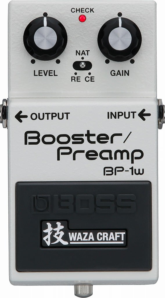 BOSS / BP-1W Booster/Preamp ボス ブースター プリアンプ BP1W 技 WAZA CRAFT 技クラフト 日本製 《予約注文/11月11日発売開始》のサムネイル
