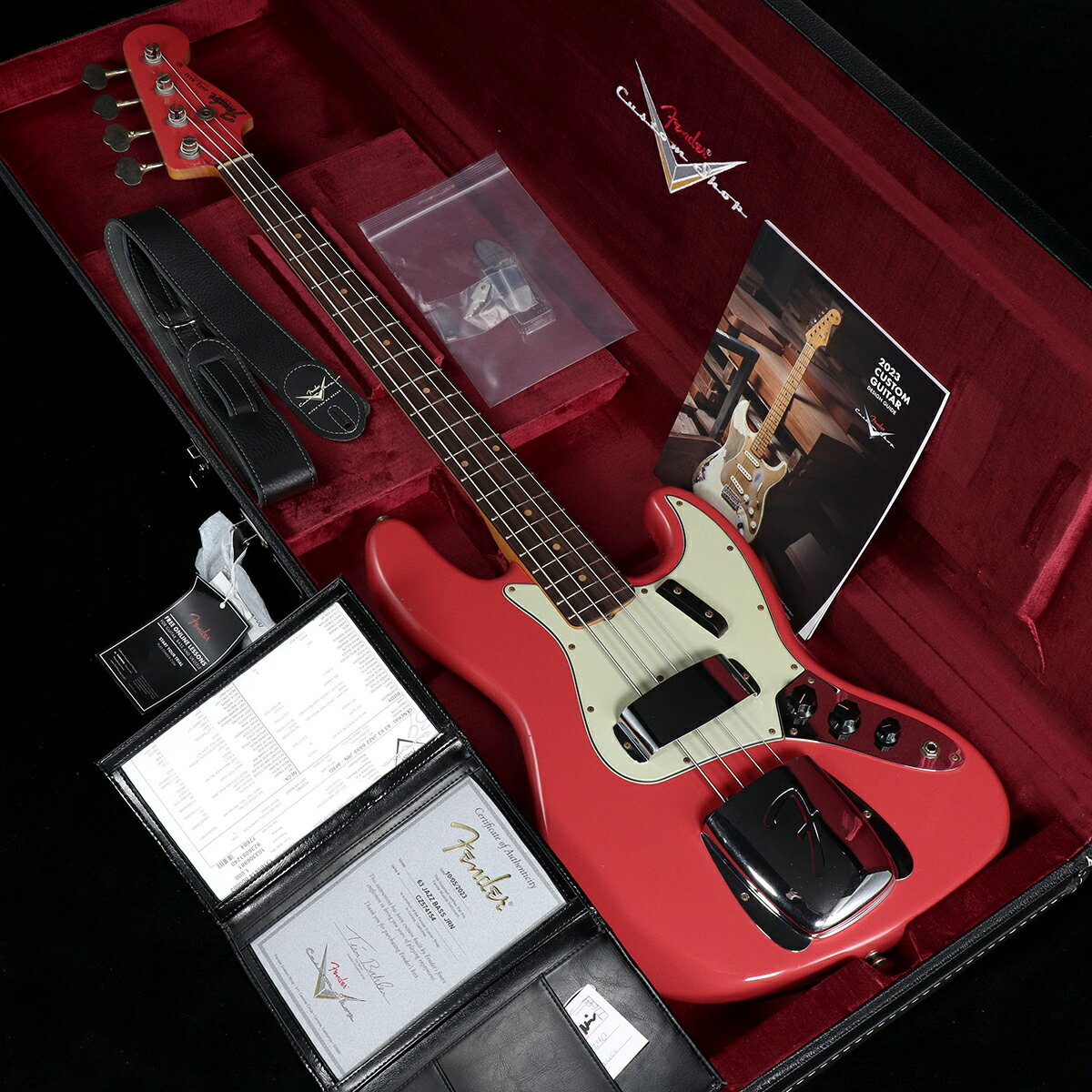 Fender Custom Shop / Time Machine Series 1963 Jazz Bass Journeyman Relic Aged Fiesta RedS/N CZ574154ۡڽëŹۡͲ