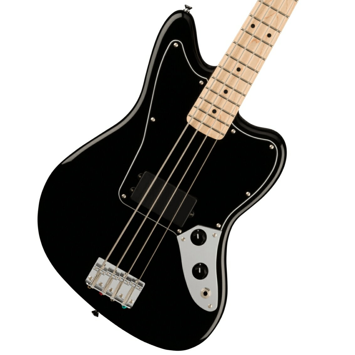Squier by Fender / Affinity Series Jaguar Bass H Maple Fingerboard Black Pickguard