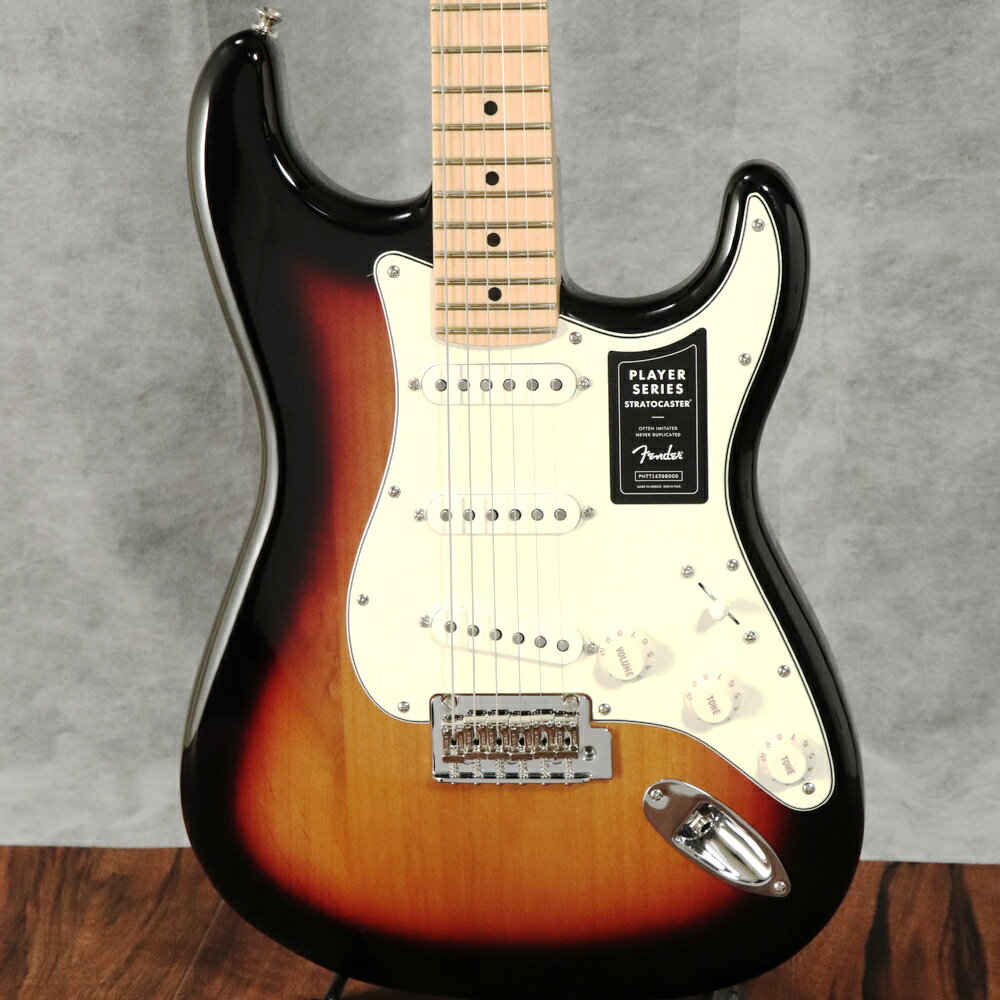 Fender / Player Stratocaster 3 Color Sunburst Maple yS/N MX22160455zyXWIzy~cXz