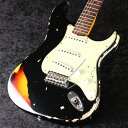 Fender Custom Shop / LTD1962 Stratocaster Heavy Relic Aged Black over 3Tone Sunburst