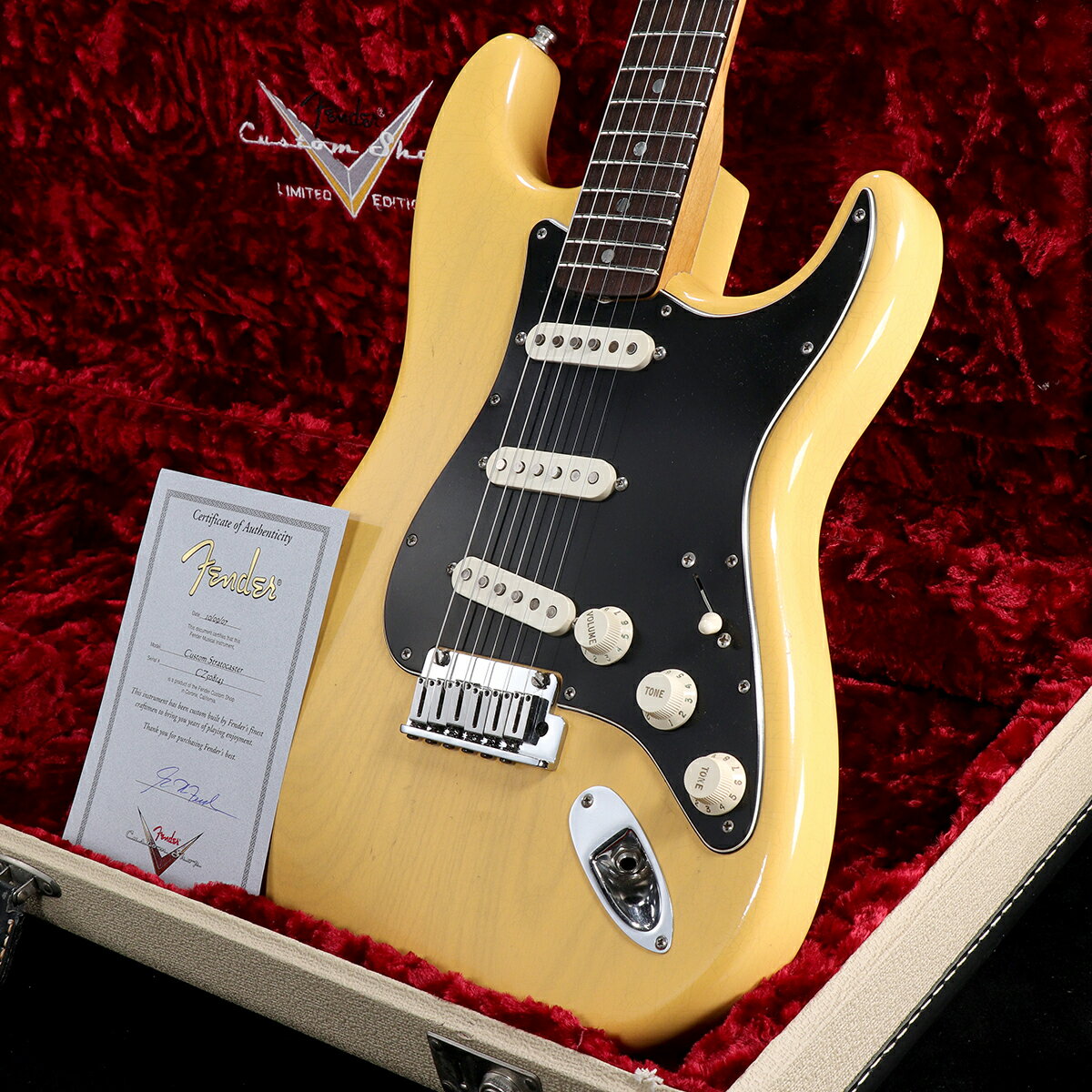 yÁz FENDER CUSTOM SHOP / 20th Anniversay Custom Stratocaster gNocaster Blondeh by Greg Fessler 2007 yS/N CZ508143zyaJXzylz