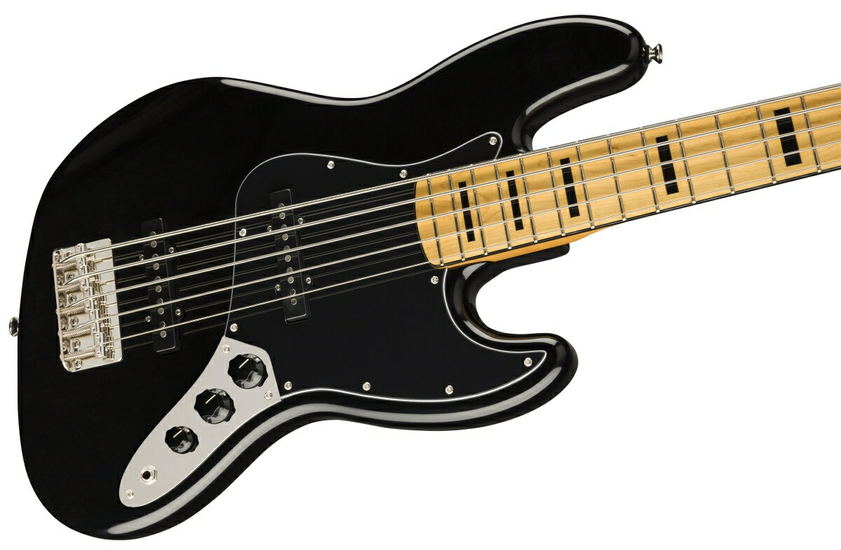 Squier / Classic Vibe 70s Jazz Bass V Maple Fingerboard Black スクワイヤー エレキベース【池袋店】