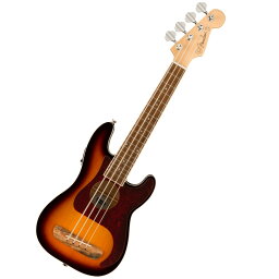 Fender / Fullerton Precision Bass Uke Walnut Fingerboard Tortoiseshell Pickguard 3-Color Sunburst 【福岡パルコ店】