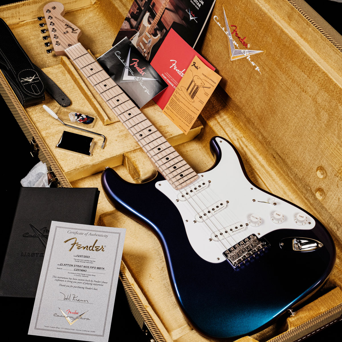 Fender Custom Shop / Master Built Eric Clapton Stratocaster NOS Flip Flop by Todd Krause 【S/N CZ574943 】【渋谷店】