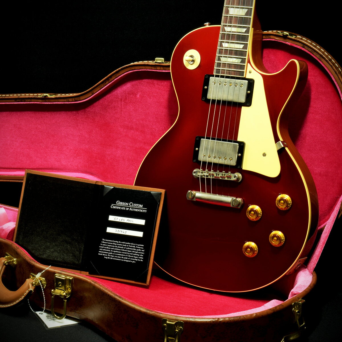 Gibson Custom Shop / 1957 Les Paul Standard VOS Sparkling Burgundy 【S/N：731963】【福岡パルコ店】