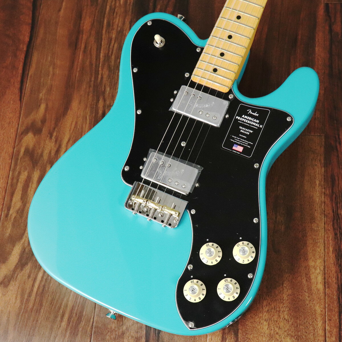 Fender / American Professional II Teleaster Deluxe Maple Fingerboard Miami Blue 【S/N US23064898】【YRK】【梅田店】