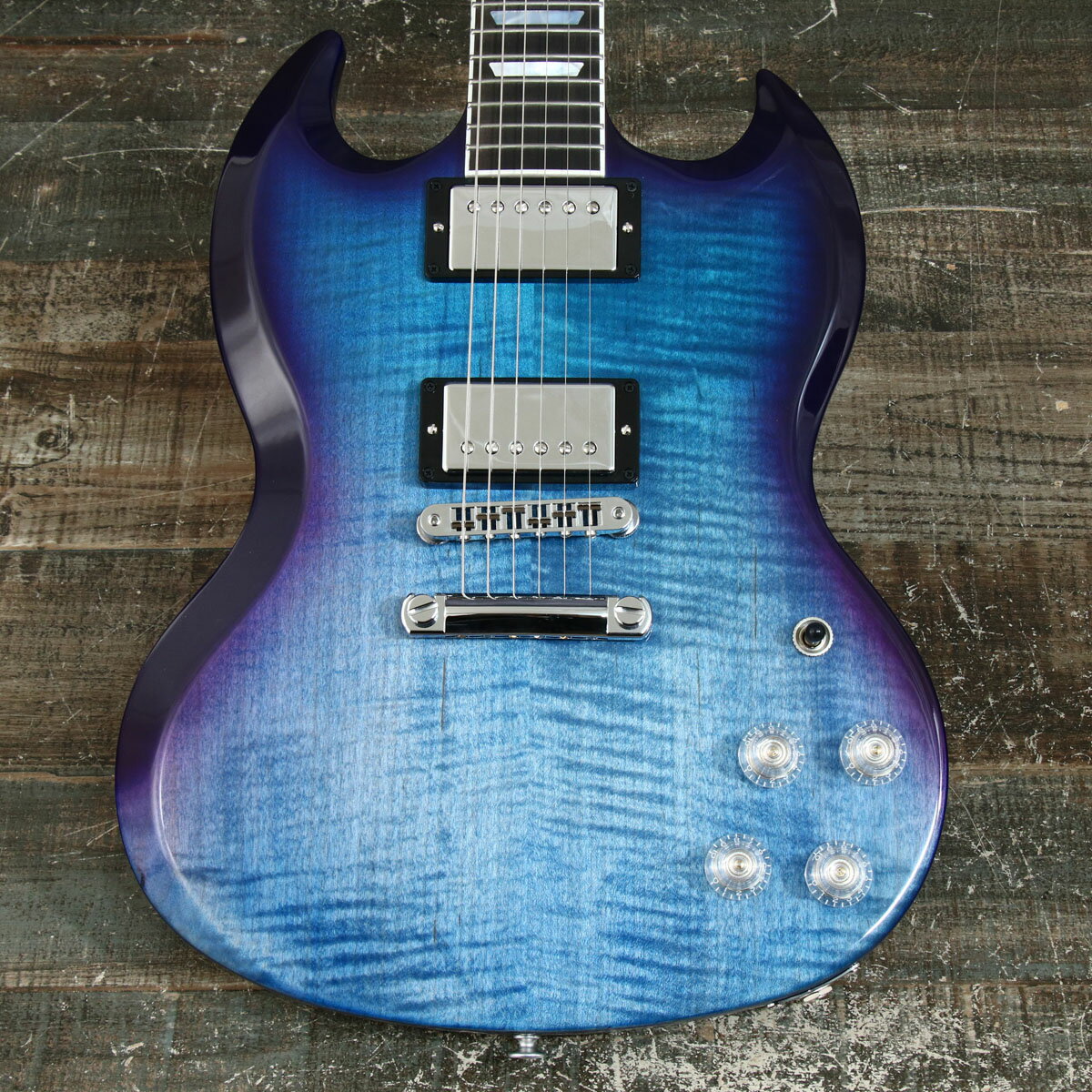Gibson USA / SG Modern Blueberry Fade HandPickʡϥ֥S/N 204630059ۡڸ...