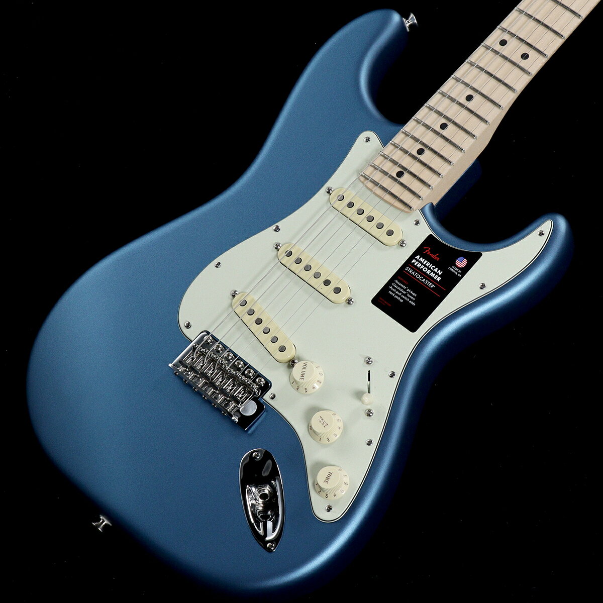 Fender USA / American Performer Stratocaster Satin Lake Placid Blue(重量:3.41kg)【S/N:US23010561】【渋谷店】【YRK】