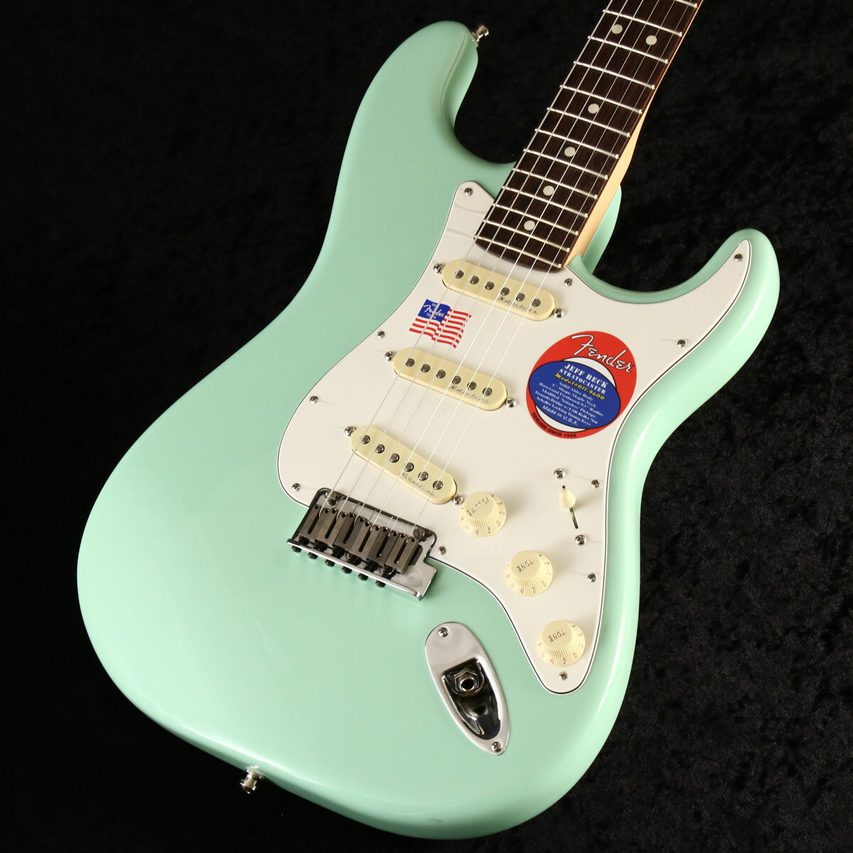 Fender / Jeff Beck Stratocaster Rosewood Fingerboard Surf Green フェンダー ジェフベックモデル【S/N US23019123】【御茶ノ水本店】【YRK】