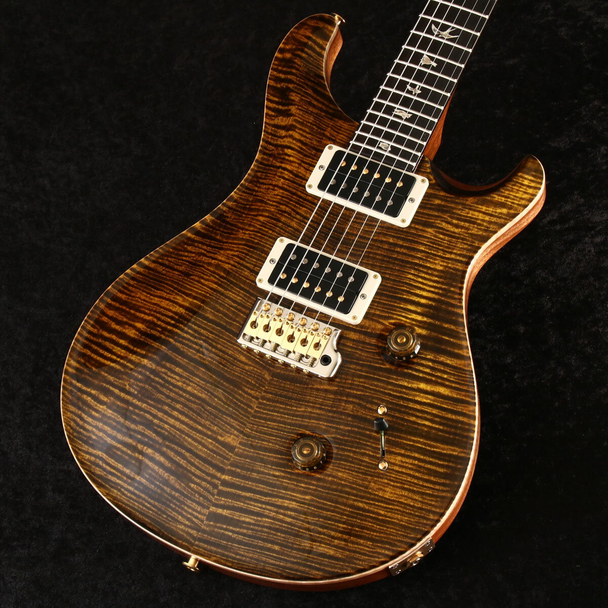 Paul Reed Smith (PRS) / 2023 Custom 24 10Top Yellow Tiger Pattern Thin NeckyS/N:23 0375698zy䒃m{Xz