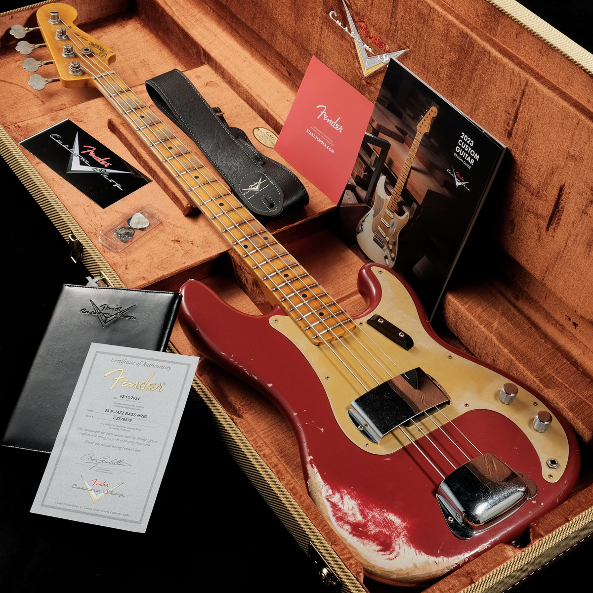 Fender Custom Shop / 1958 P-Jazz Bass Heavy Reli