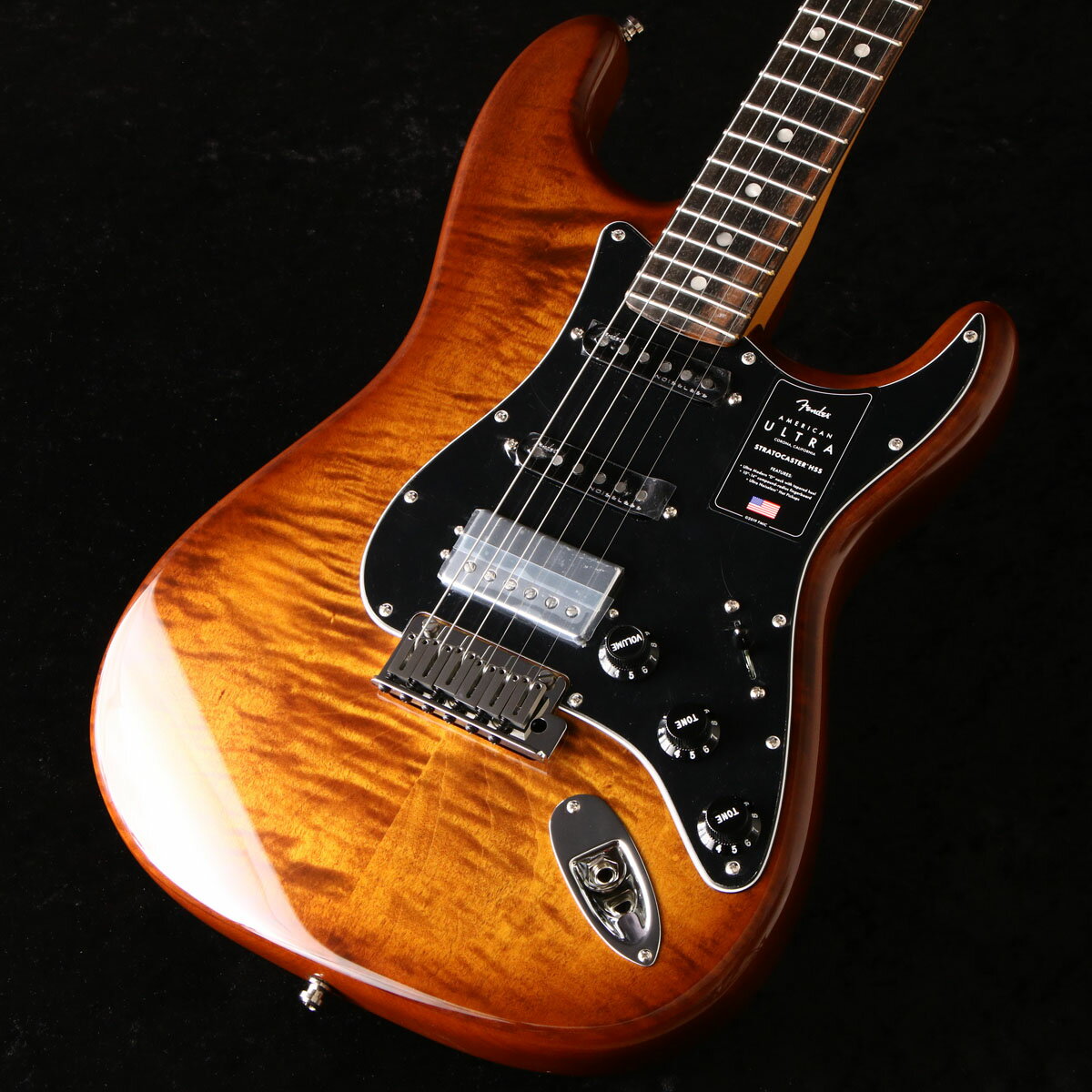 Fender / Limited Edition American Ultra Stratocaster HSS Tigers Eye ...