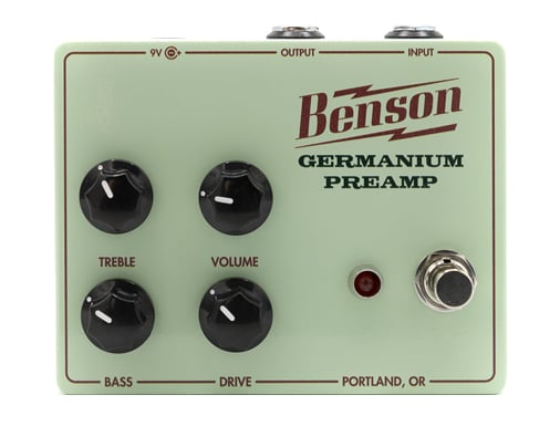 Benson Amps / Germanium Preamp Pedal ゲルマニウム ドライブペダル オーバードライブ 【御茶ノ水本店】