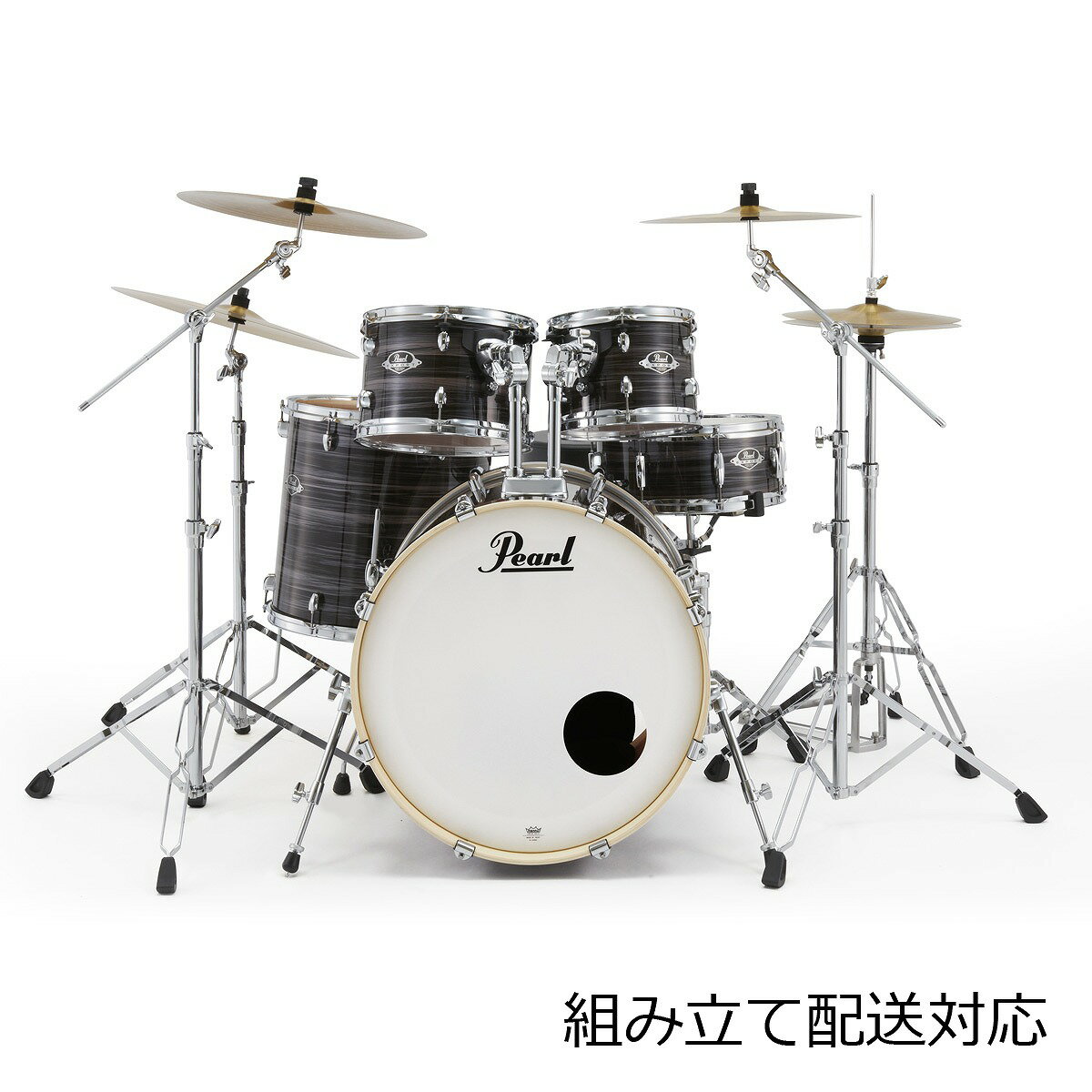 Pearl / EXX725S/C-2CSNN 779-Metallic Amethyst Twist 3シンバル構成 ドラムフルセット《組立て配送対応》