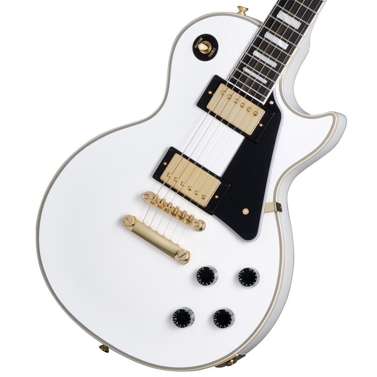 Epiphone / Inspired by Gibson Custom Les Paul Custom Alpine White エピフォン【御茶ノ水本店】