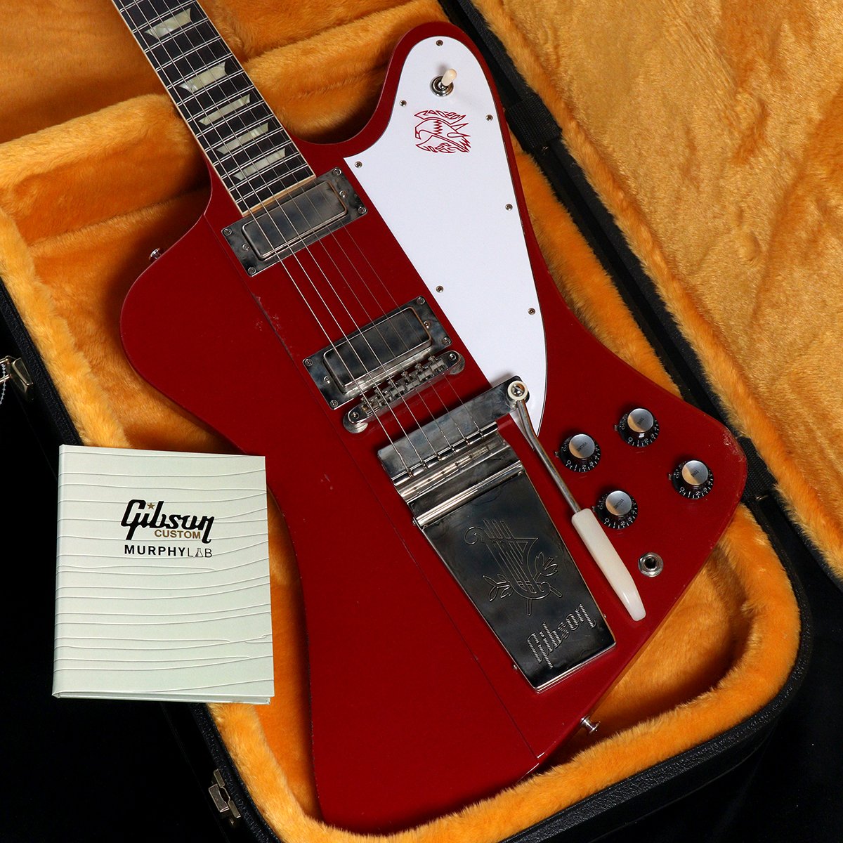 Gibson Custom Shop / Murphy Lab 1963 Firebird V w/Maestro Vibrola Light Aged Cardinal Red(重量:3.93kg)【S/N:400523】【渋谷店】