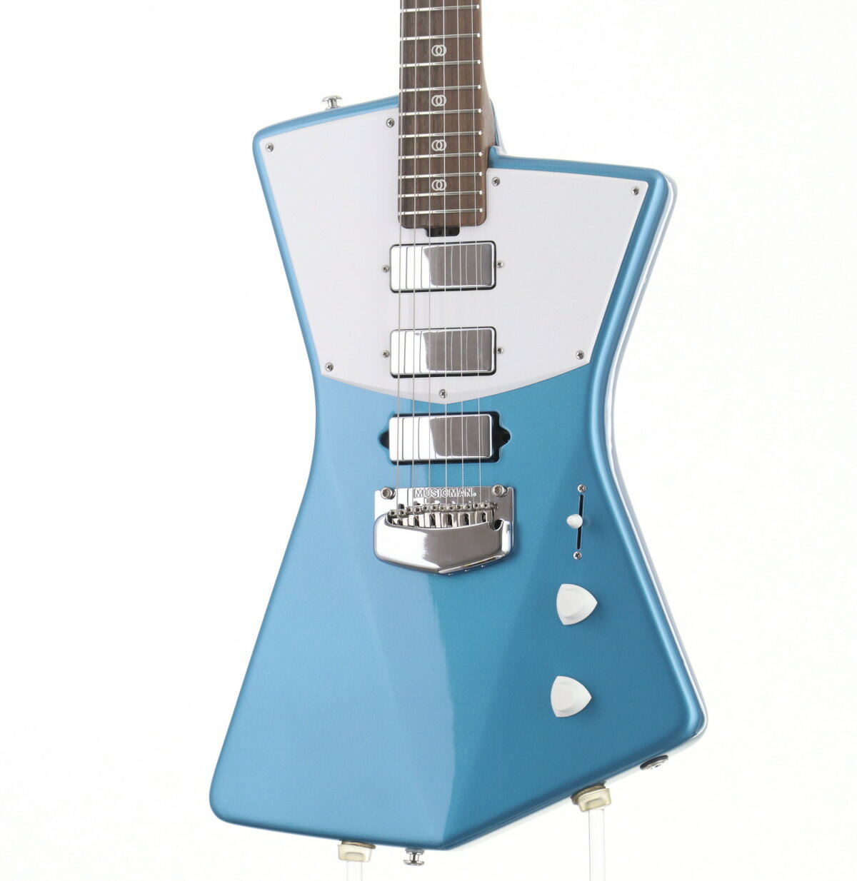 ERNIE BALL MUSIC MAN / St. Vincent Rosewood Neck Vincent Blue