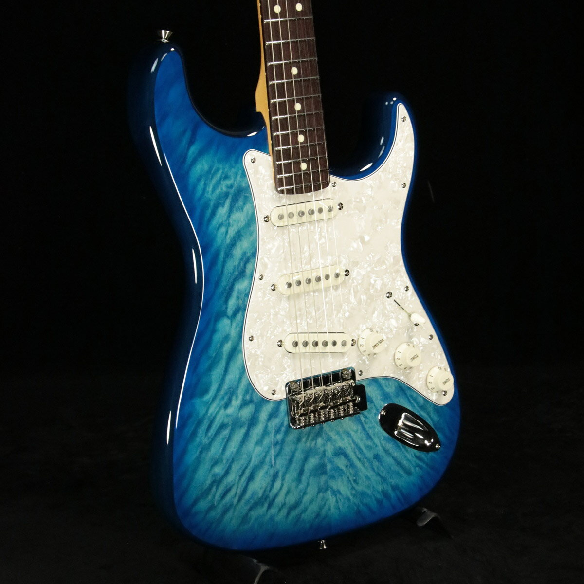 Fender Made in Japan / ISHIBASHI FSR Hybrid II Stratocaster Rosewood Transparent Blue Burst《特典付き特価》