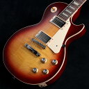 60s Les Paul Standardがパワーアップして登場！ Gibson 60s Les Paul Standard 、メイプルトップにウエイトリリーフを廃したマホガニーボディ、60年代の薄めのネックを採用した往年のレスポールスタンダードを求めるプレイヤーに最適な一本です。ピックアップにはアルニコVマグネットを使用したBurstbucker 61R(Neck)/Burstbucker 61T(Bridge)を搭載し、左手の細かなニュアンスやピッキングの強弱、繊細なボリュームコントロールといった演奏表現を余さず出力します。近年のギブソンに見られる基盤でなく、ハンドワイヤードの電装にはオレンジドロップキャパシターを搭載！グローバーペグ、ワイヤーなしのABRブリッジにアルミニウム製ブリッジ・テイルピースなど、ヴィンテージを意識した拘りが満載でございます。使い込むほどに手に馴染み、より一層オールド感が引き立つ至極の一本となるでしょう！※お届けにお時間を要する場合には別途お知らせいたします。ご購入後、同梱されるユーザー登録カードに必要事項をご記入の上、ギブソン・ジャパンへご郵送ください。ユーザー登録したご本人様に限り、メーカー規定の故障に対して無期限での保証が提供されます。 ■S/N:203840259■重量:4.01kg■JANコード:4580228786970■付属品:ハードケース、Gibsonユーザー登録カード 製品仕様 Neck MaterialMahoganyNeck ProfileSlim TaperScale Length24.75"Fingerboard MaterialRosewoodFingerboard Radius12"Number Of Frets22FretsMedium JumboNut MaterialGraph TechNut Width1.695"End of Board Width2.26"InlaysAcrylic TrapezoidsBody MaterialMahoganyBody TopAA Figured MapleWeightReliefNoneFinishGloss Nitrocellulose LacquerHardware FinishNickelBridgeABRTuning MachinesGrover Rotomatics w/ Kidney ButtonsPickguardCreamControl KnobsGold Top Hats with Silver Reflector & PointersSwitch TipAmberSwitchwasherCreamJack Plate CoverCreamNeck PickupBurstbucker 61RBridge PickupBurstbucker 61TControls2 Volumes, 2 Tones & Toggle Switch &#40;Hand-wired with Orange Drop Capacitors&#41;Strings.010, .013, .017, .026, .036, .046CaseHard Shell Case