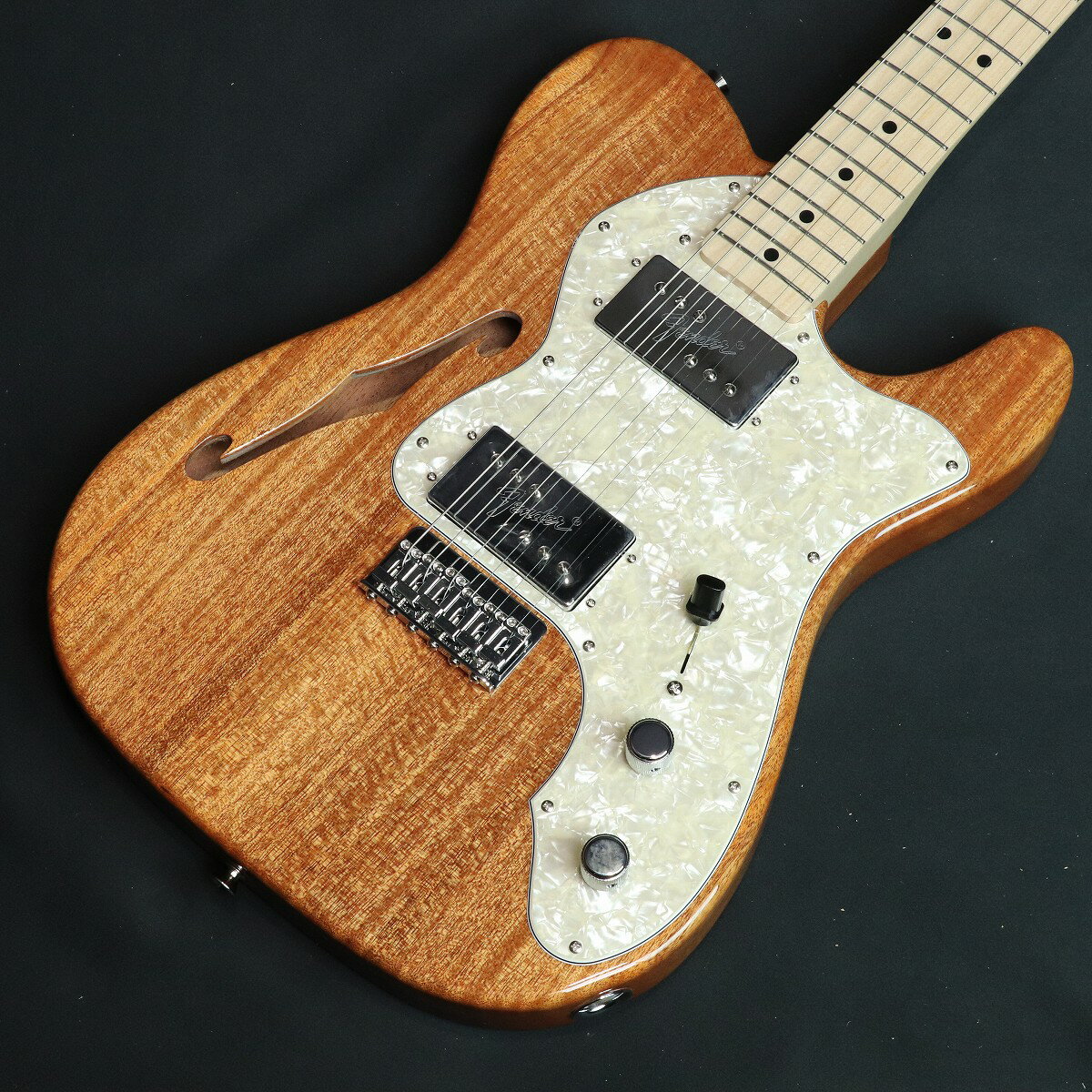 Fender / ISHIBASHI FSR Made in Japan Traditional 70s Telecaster Thinline Natural Mahogany Body 