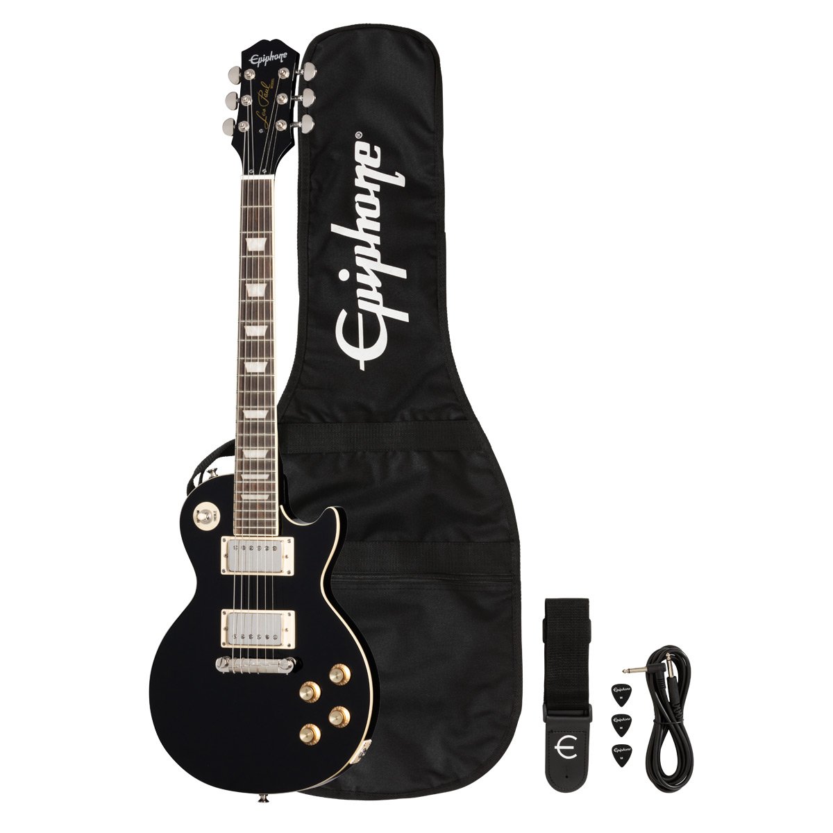 Epiphone / Power Players Les Paul Dark Matter Ebony エピフォン 【ギグバッグ/ストラップ/ピック/ギターケーブル付属】【横浜店】