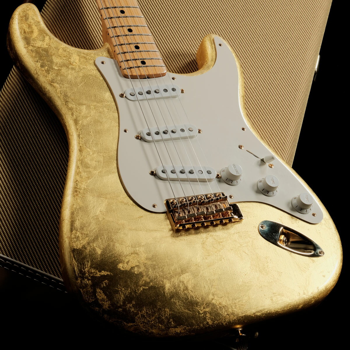 š FENDER CUSTOM SHOP / Master Built Series 1957 Stratocaster Gold Leaf Built by Todd Krause S/N CZ509705ۡڽëŹ