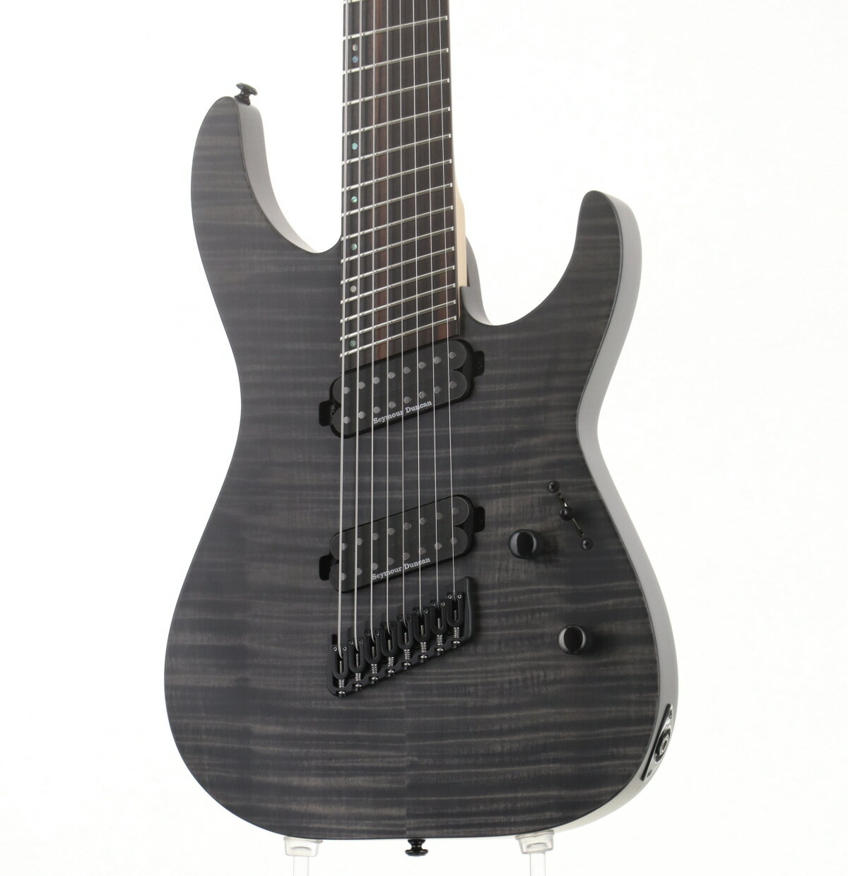 【中古】 LTD / M-1008 MULTI-SCALE See Thru Black Satin (8弦ギター)[2018年製/3.67kg] エルティーディー エレキギター 【S/N W18040476】【池袋店】