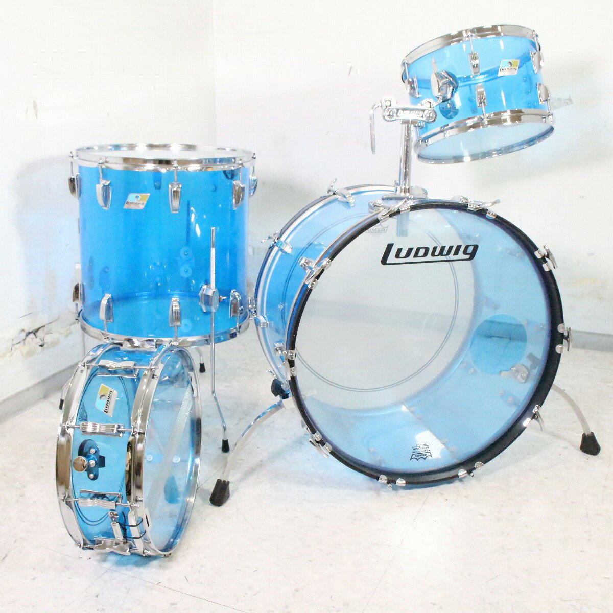 šLUDWIG / 70s VISTALITE BLUE 22-12-16 3pc ͥդ ɥॻåȡŹ