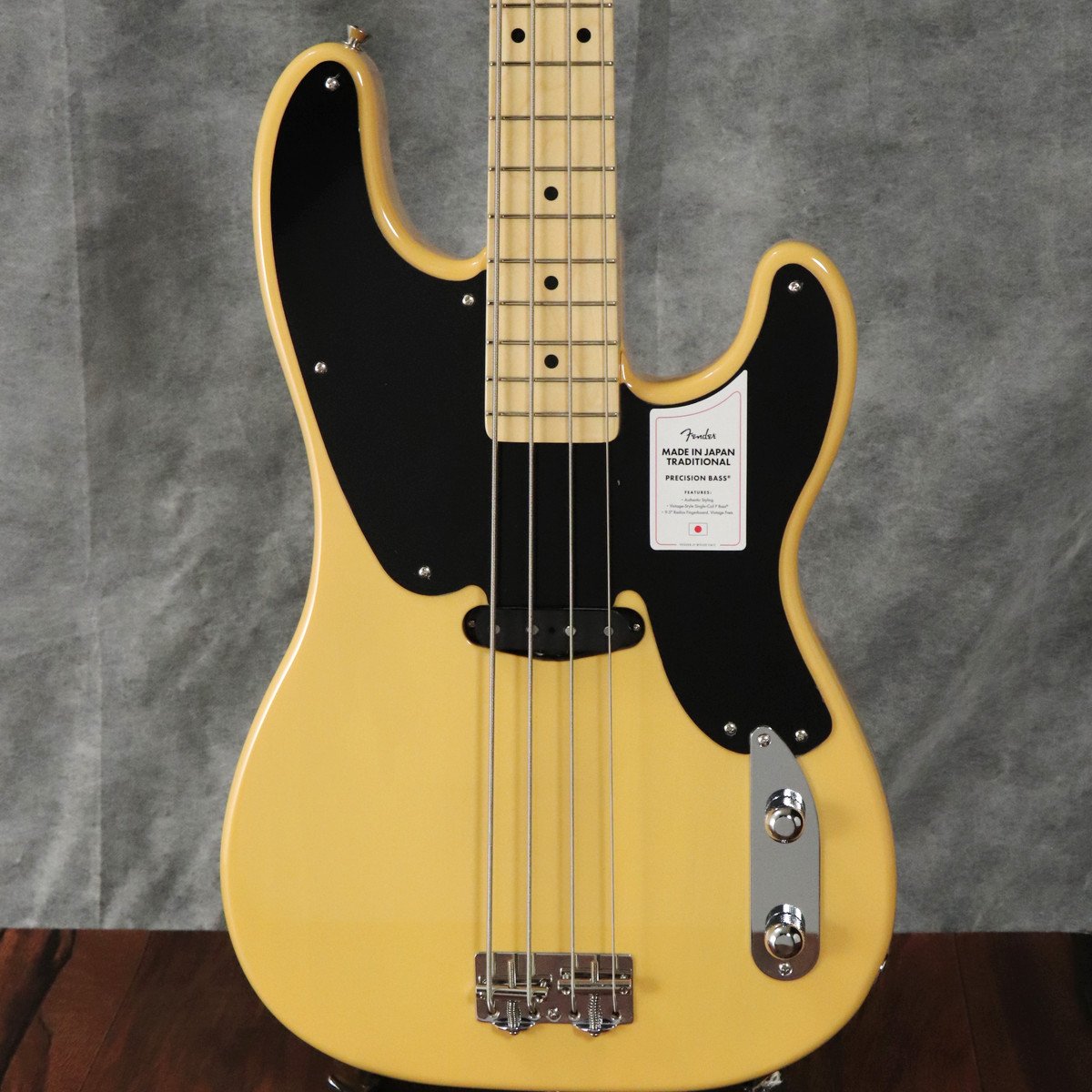 Fender / Made in Japan Traditional Orignal 50s Precision Bass Maple Fingerboard Butterscotch Blonde S/N JD23019063ۡŹ