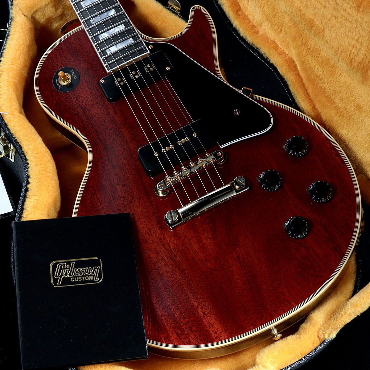 Gibson Custom Shop / 1954 Les Paul Custom VOS Alnico V Full Cherry(:...