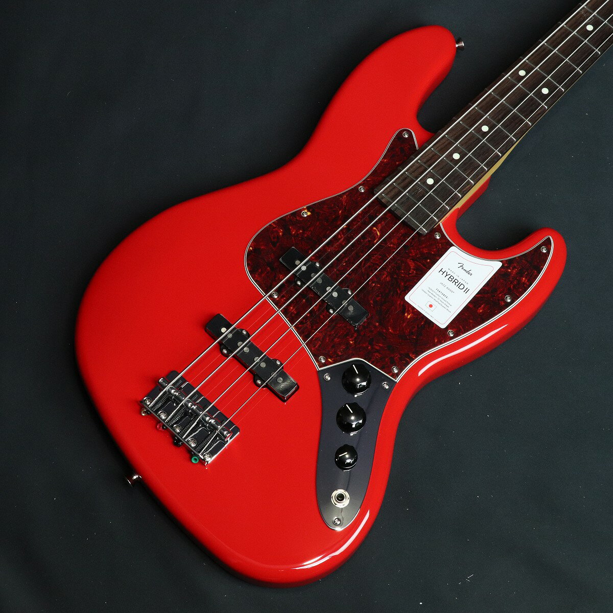 Fender / Made in Japan Hybrid II Jazz Bass Rosewood Fingerboard Modena Red 【S/N:JD24003475】【4.12kg】【横浜店】【YRK】