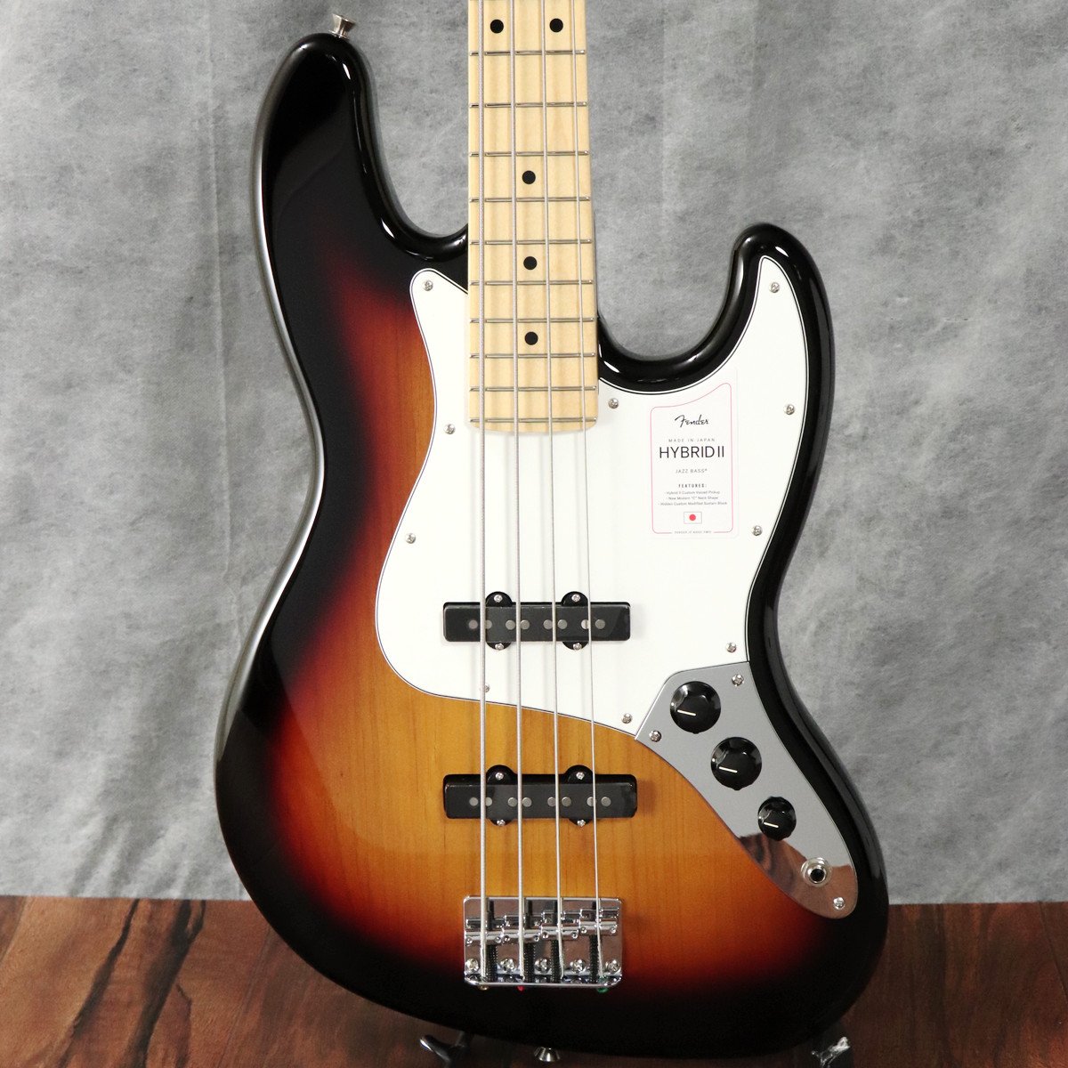 Fender / Made in Japan Hybrid II Jazz Bass Maple Fingerboard 3-Color Sunburst 【S/N JD23027245】【梅田店】